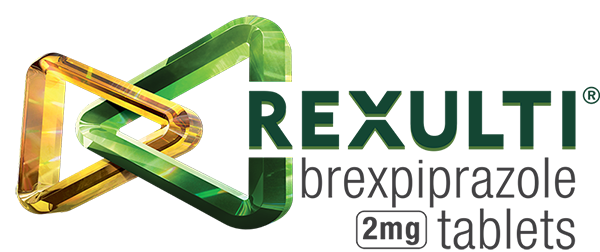 REXULTI (brexpiprazole) logo with 'Moments Matter' slogan.
