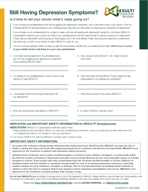 MDD doctor discussion guide